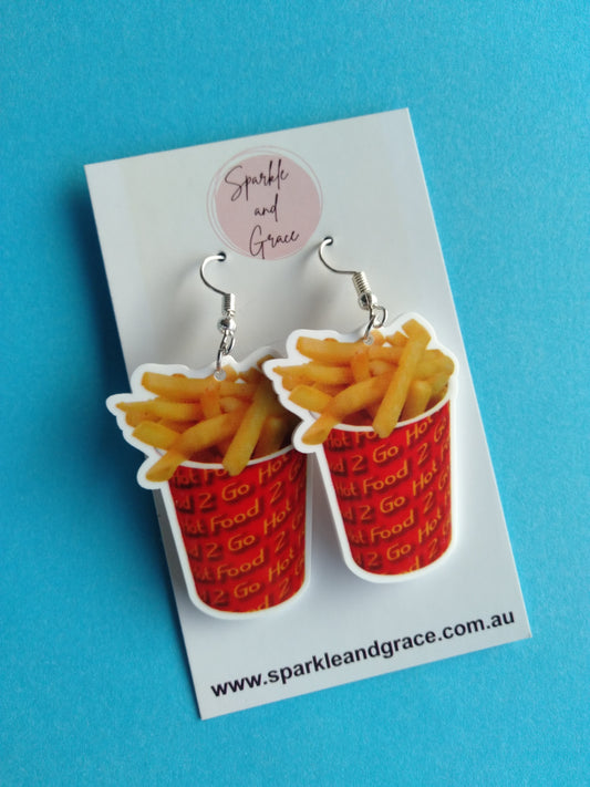 Hot Chips Dangle Earrings